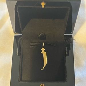 Jennifer Fisher Medium Gothic Initial “j”